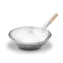 Thüros Wok aus Edelstahl