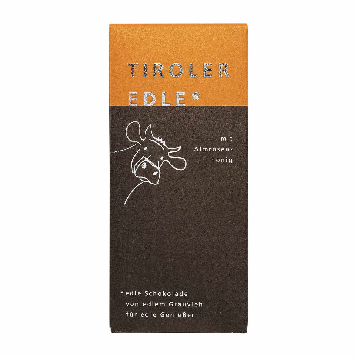 Tiroler Edle Schokolade mit Almrosenhonig