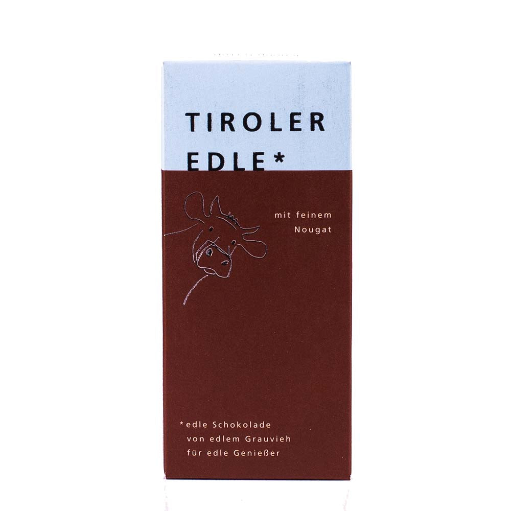 Tiroler Edle Schokolade mit Nougat