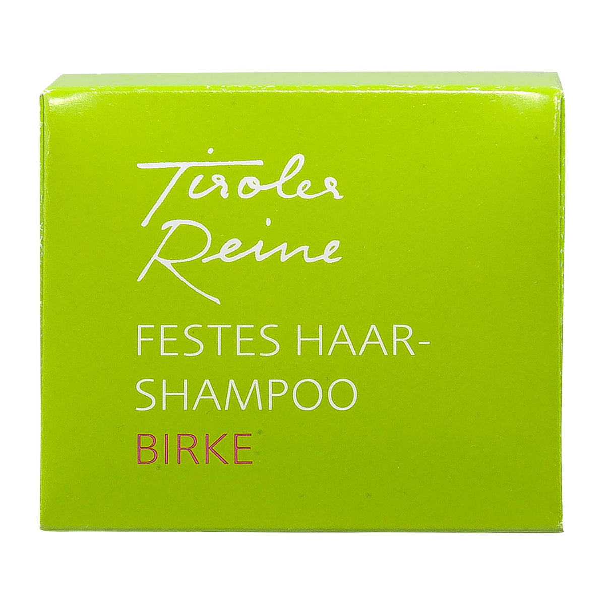 Tiroler Reine festes Haar Shampoo Birke