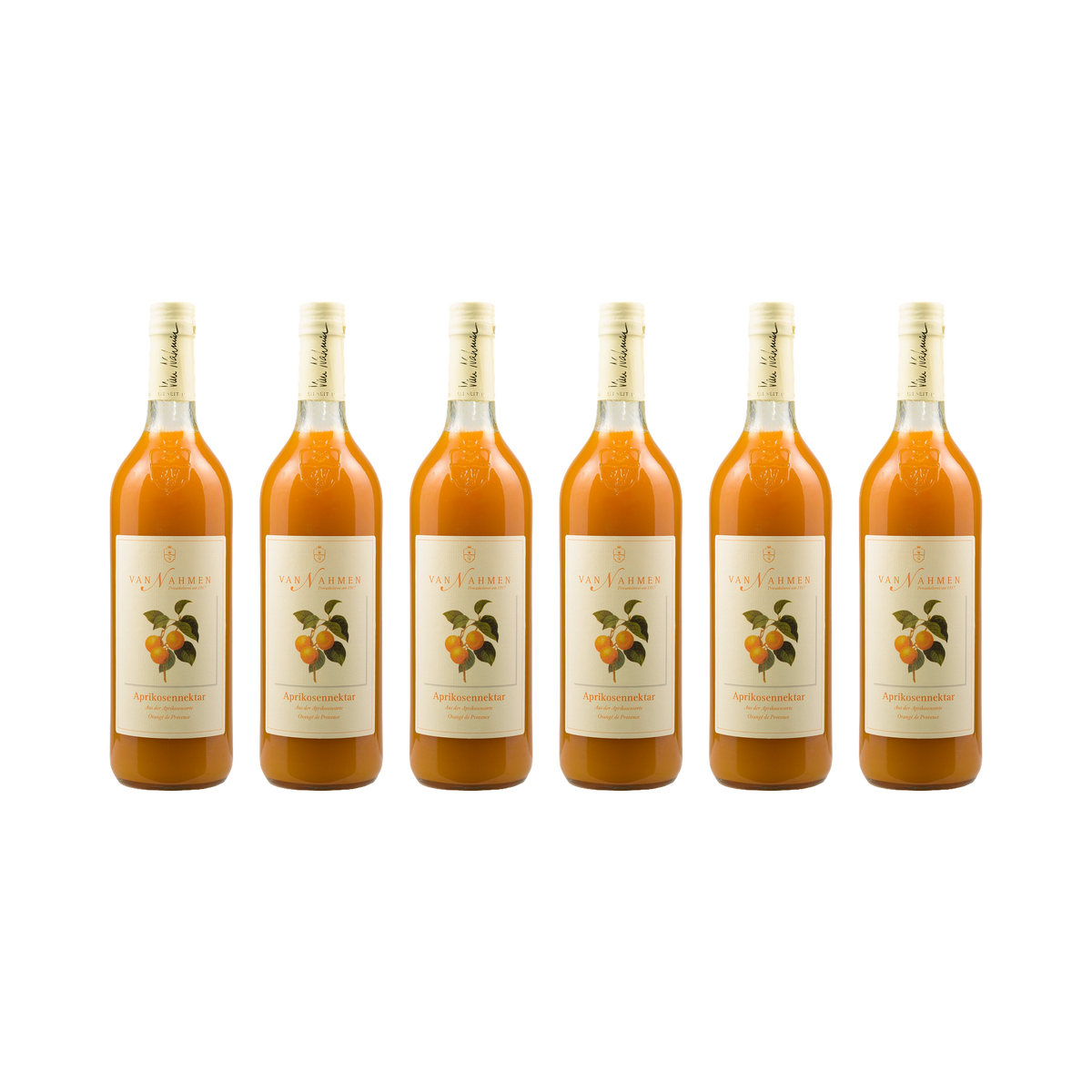 Aprikosen Nektar – 6× 750 ml